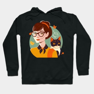 The Best Cat Mom Cute Cat Lover Hoodie